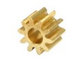 ブラス・ピニオンギア10T(1.5mm hole,0.3M) (HM)