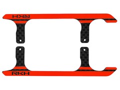 CFランディングスキッドセット(ブラック・レッド)(180CFX721用) -Blade 180CFX(RKH)