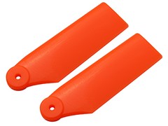 プラスチックテールブレード34mm(オレンジ) -Blade 180CFX(RKH)