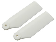 プラスチックテールブレード34mm(ホワイト) -Blade 180CFX(RKH)