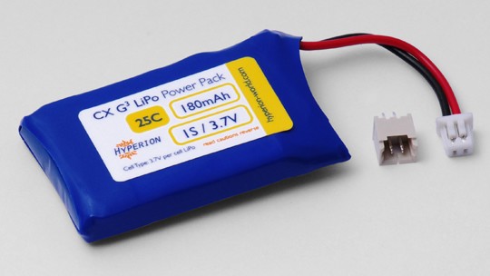 Hyperion GENERATION 3, 180mAh 25C/45C単セル